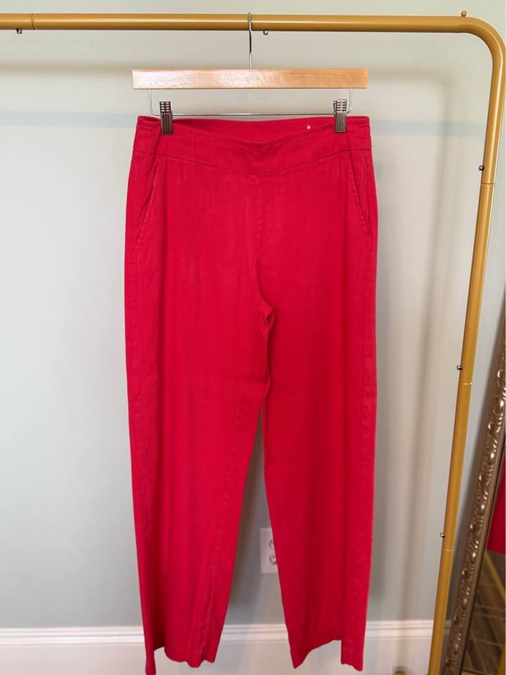 Chicos- Orange Red Trousers SIZE 0- Chico’s size 0 (fits approximately US 4–6)